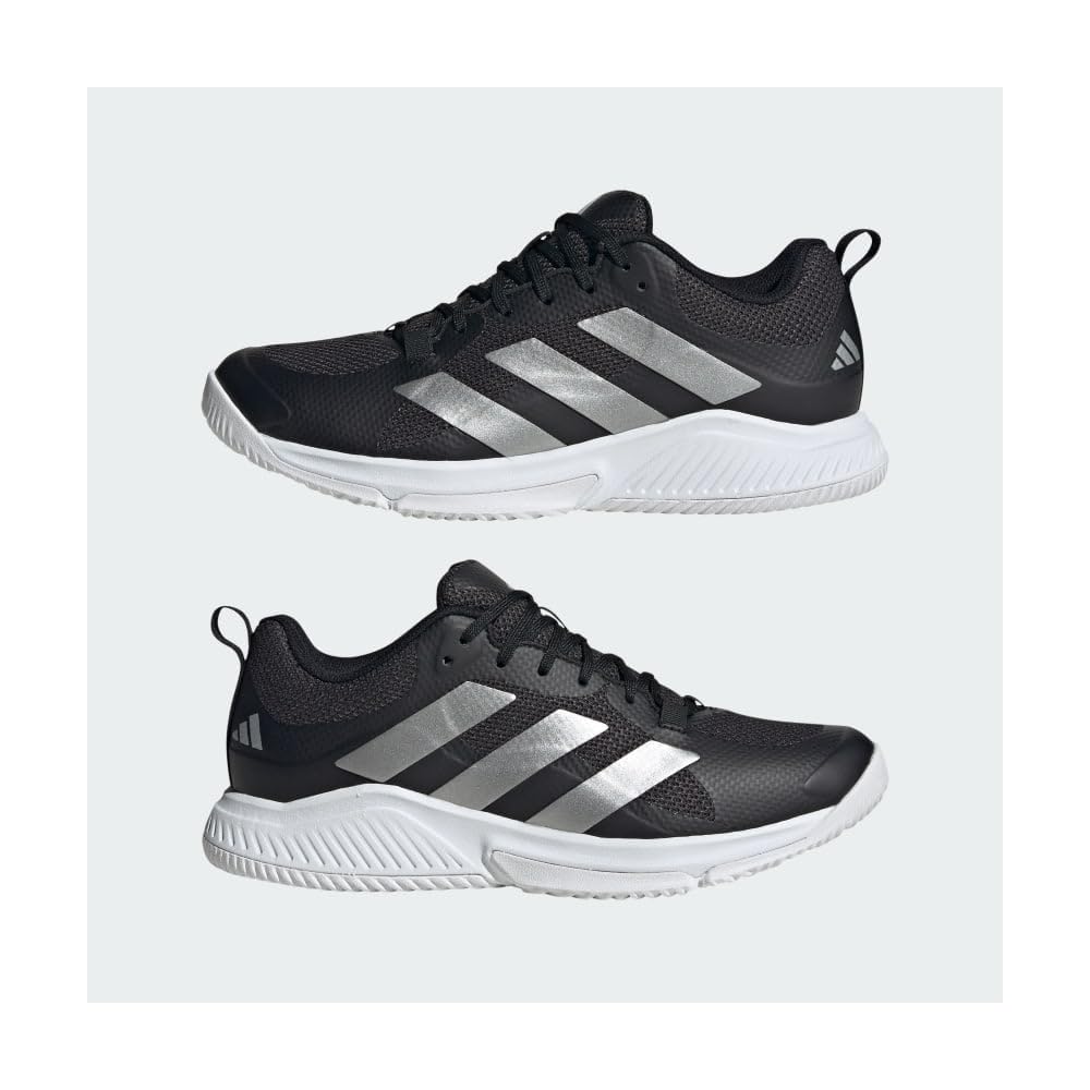 Black/Silver Metallic/White
