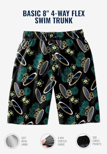 Blue Hawaiian Floral