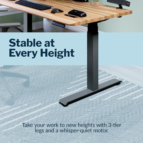Butcher Block Top / Slate Legs