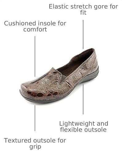 Brown Patent Croco