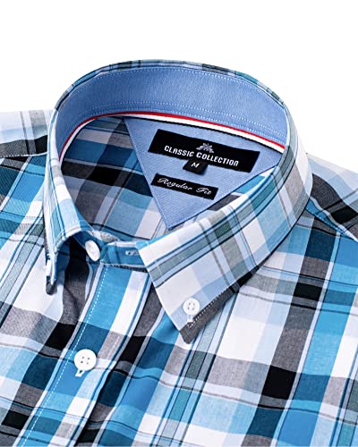 Black/Blue,plaid