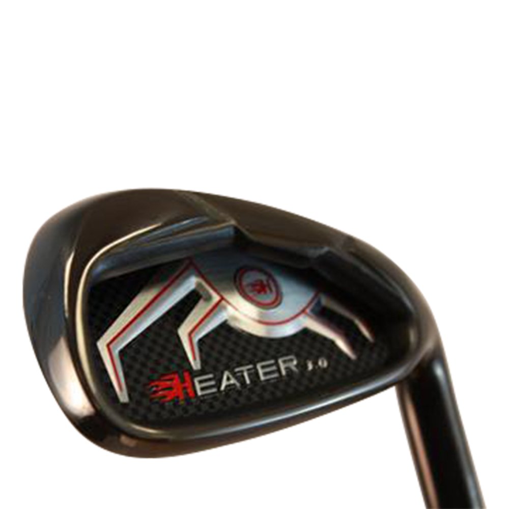 Heater 3.0 Series Black Plasma Golf Iron Set +2 inch Over XL Big & Tall Men's 8-Piece Set (4-PW, SW) Right Handed Regular Flex R Flex Club (Tall 6'3"+ / +2" Over) with Jumbo Black Pro Velvet Grip