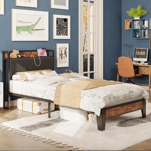 Vintage Brown and Grey