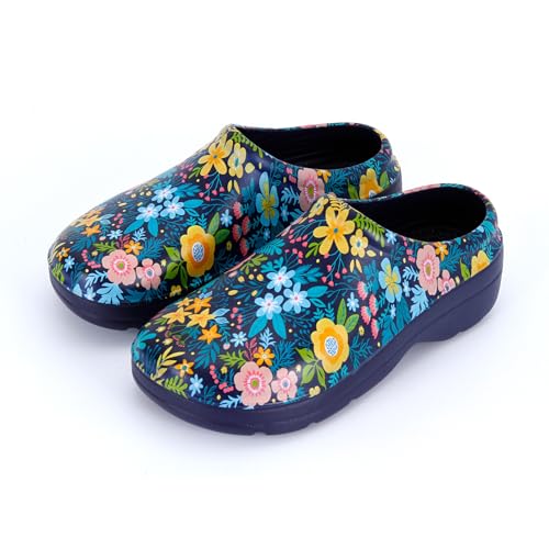 Bright Navy Floral