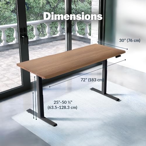 Walnut Top /Black Legs