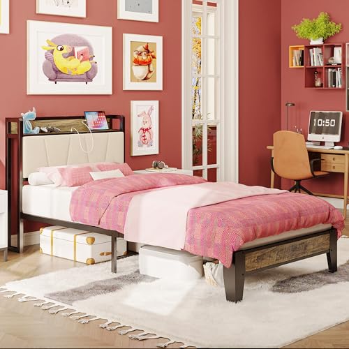 Walnut and Beige