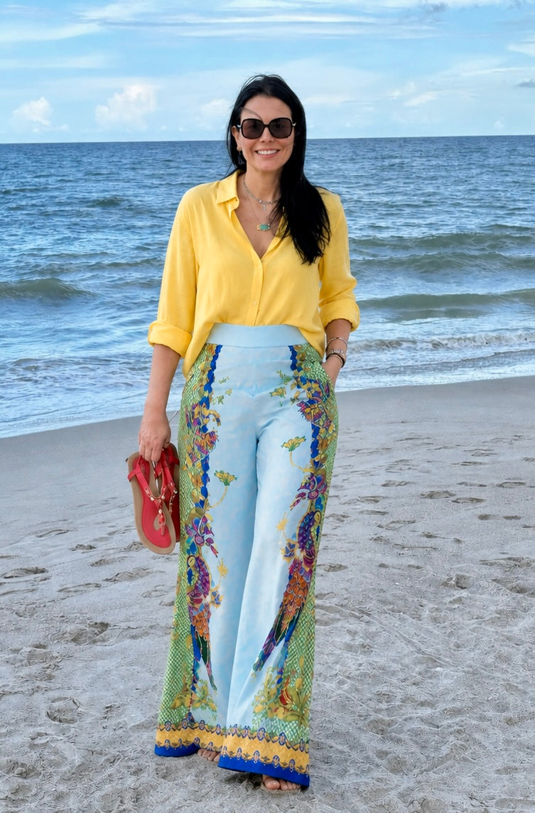 Tall Peacock Paradise Set