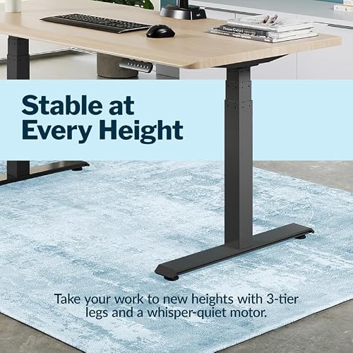 Light Wood Top / Slate Legs