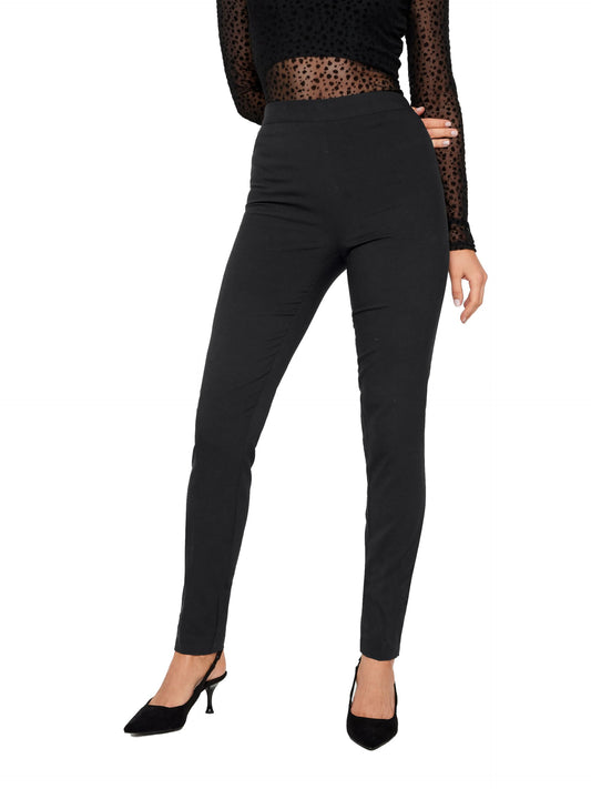 Long Tall Sally LTS Tall Skinny Pants Black 16