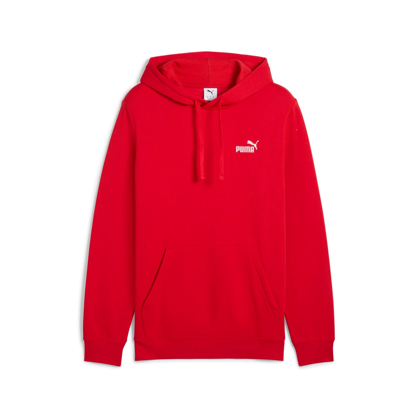 PUMA Men's Tall Size Essentials Small Logo Fleece Hoodie, for All Time Red AH25 - 2XLT