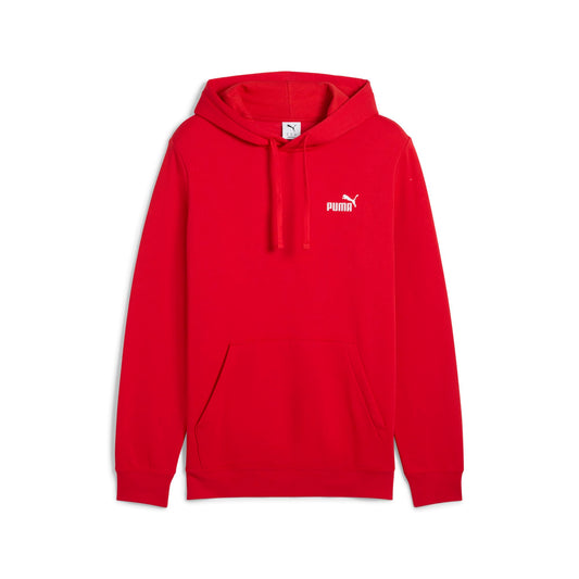 PUMA Men's Tall Size Essentials Small Logo Fleece Hoodie, for All Time Red AH25 - 2XLT
