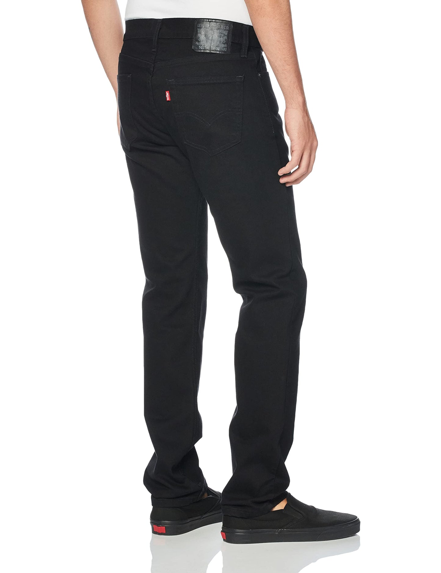 Levi's Men's 511 Slim Fit Jeans (Regular and Big & Tall), Native Cali-Black Stretch (Waterless), 36W x 36L