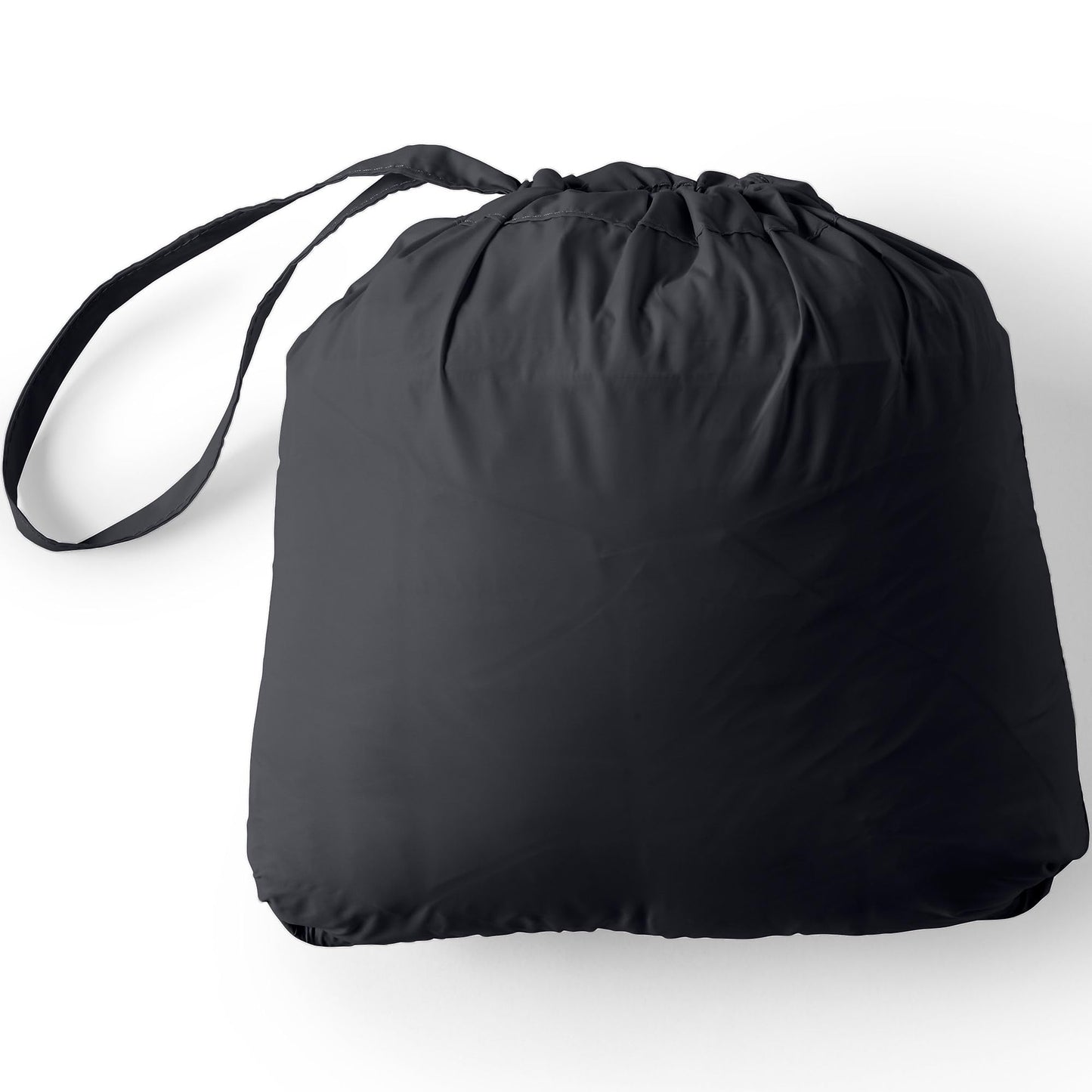 Lands' End Women's Tall Wanderweight Packable Down Vest Small Black