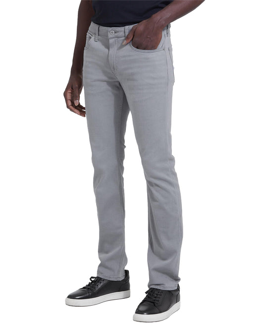 True Classic Mens Jeans – Stretch Jeans for Men, Slim Fit Men’s Stretch Jean - Tapered Skinny Fit, High-Stretch - Medium Gray, 34W X 36L