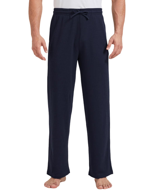 TTZ 34/36 Inseam Mens Tall Pajama Pants Waffle Pj Lounge Sleep Pants for Tall Men-MT