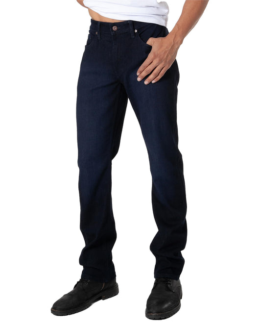 True Classic Mens Jeans – Stretch Jeans for Men, Straight Fit Men’s Stretch Jean, Straight Leg, High-Stretch - Indigo, 34W X 36L