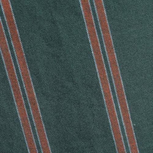 Green/Russet Clay Stripe
