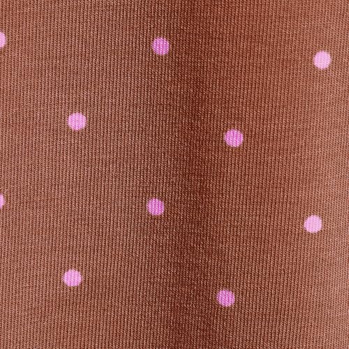 Rich Ginger/Pink Mini Dot