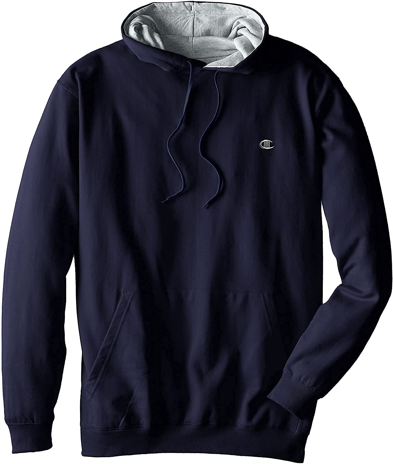Champion Big and Tall Hoodies for Men - Fleece Pullover Sweatshirt Mens Hoodie Navy