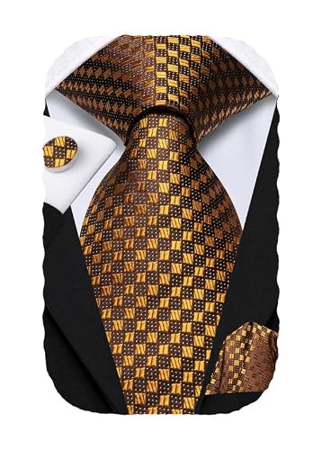70'' Brown and Gold