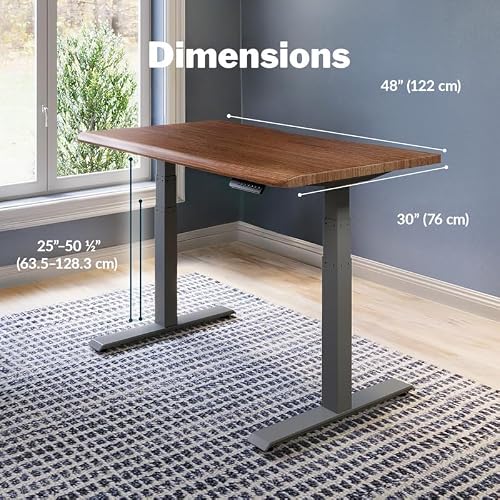 Walnut Top / Slate Legs