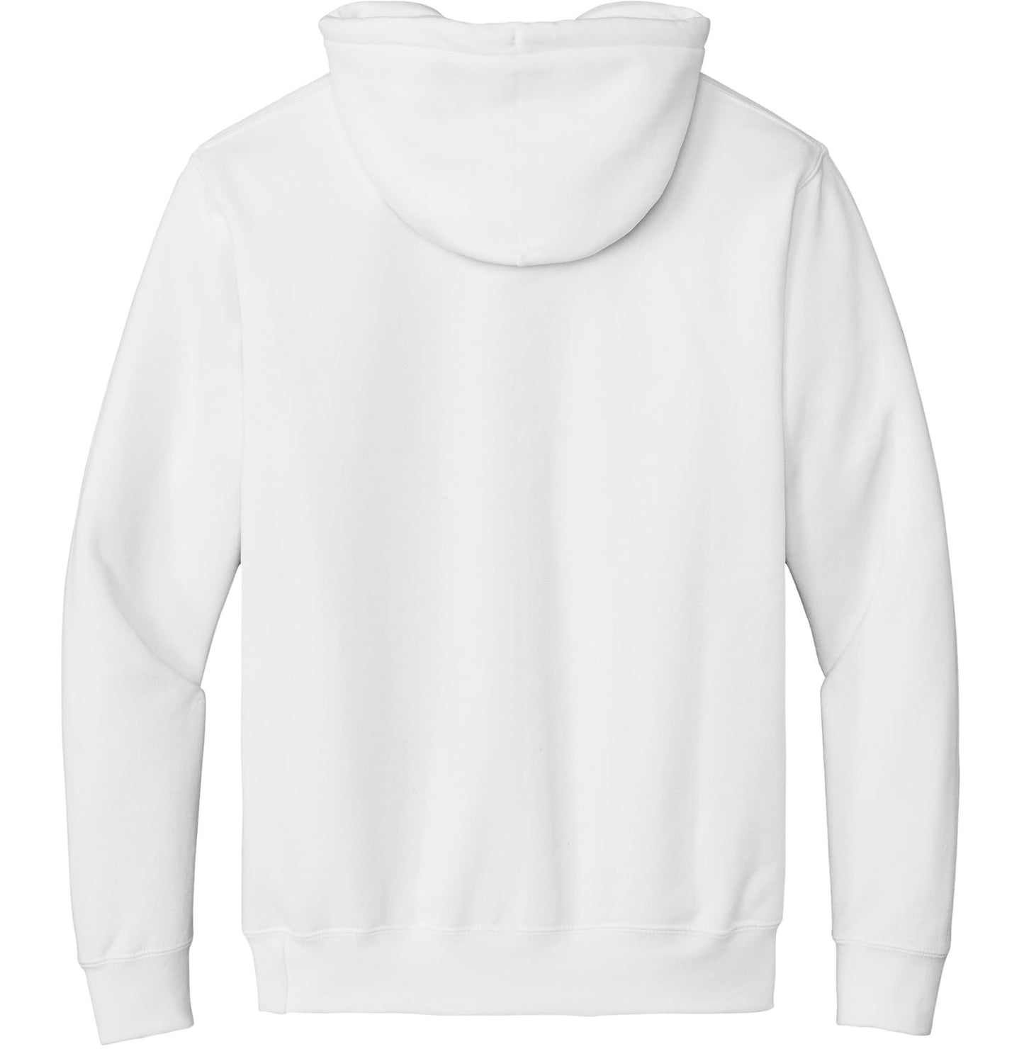 Port & Co TALL Essential Fleece Pullover Hooded Sweatshirt-PC90HT-4XLT-White