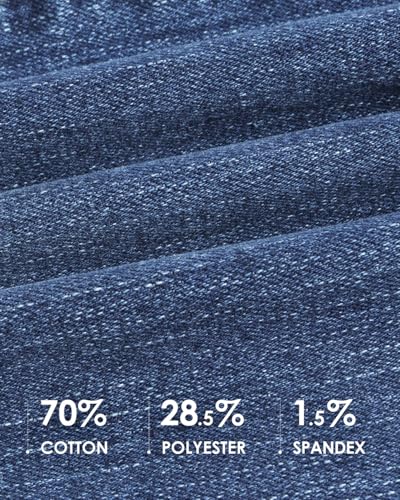 Dark Blue-raw Hem