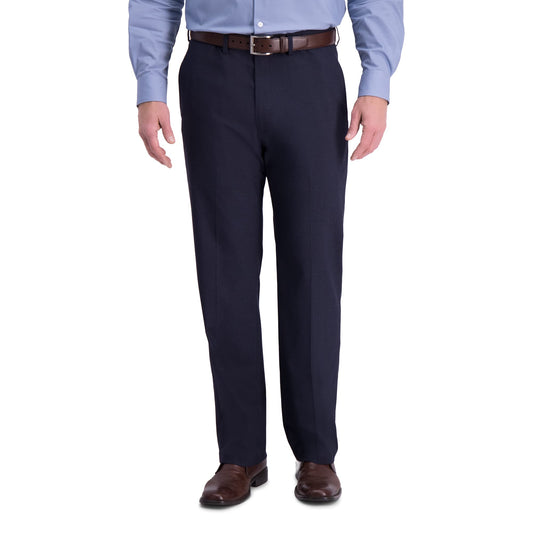 J.M. Haggar Men's Suit Jacket Pant, Dark Navy, 52 Tall