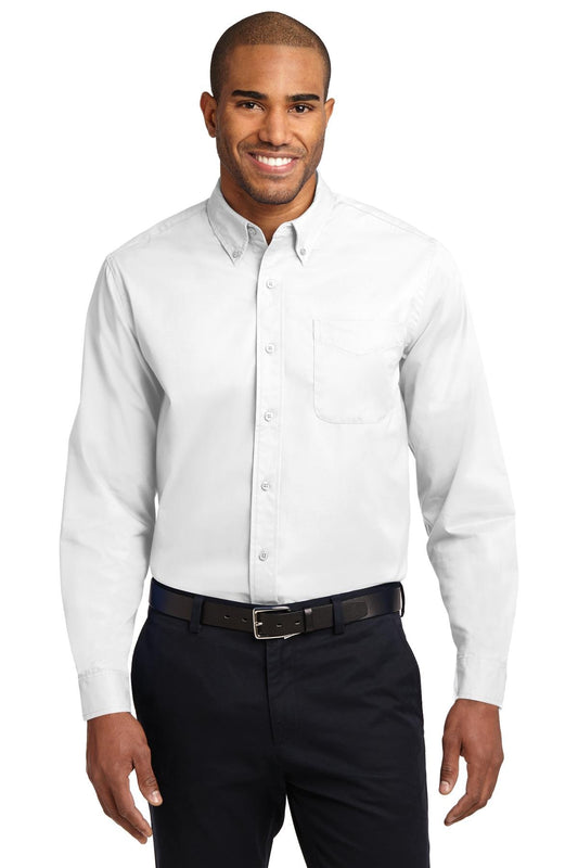Port Authority Men's Tall Long Sleeve Easy Care Button-Down Shirt - LT