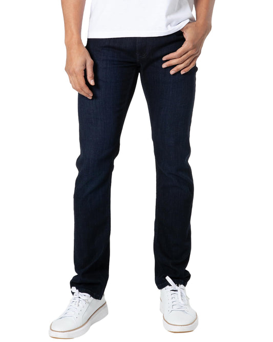 True Classic Mens Jeans – Stretch Jeans for Men, Slim Fit Men’s Stretch Jean - Tapered Skinny Fit, High-Stretch - Indigo, 34W X 36L