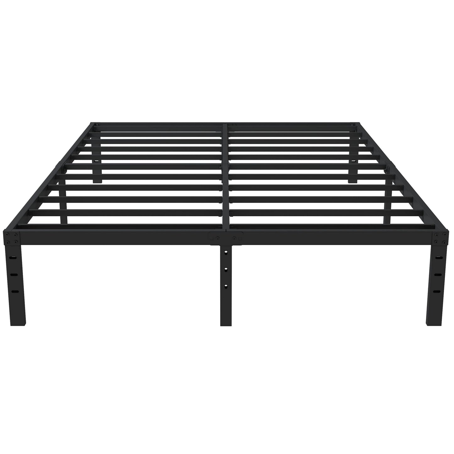 Upcanso 16 Inch California King Bed Frames No Box Spring Need, Platform Cal King Bed Frame with 14 Inch Storage, 3500 lbs Heavy Duty Metal Slats Support, Easy Assembly Mattress Foundation