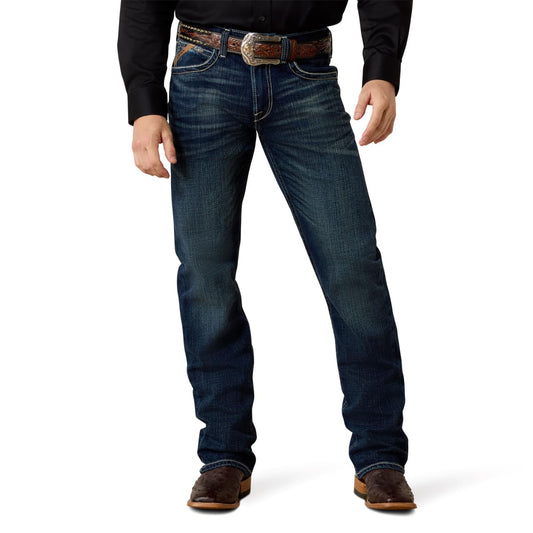 ARIAT mens M4 Low Rise Boot Cut Jean, Turnout, 33W x 38L US
