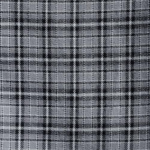 Gray Stone/Black Plaid