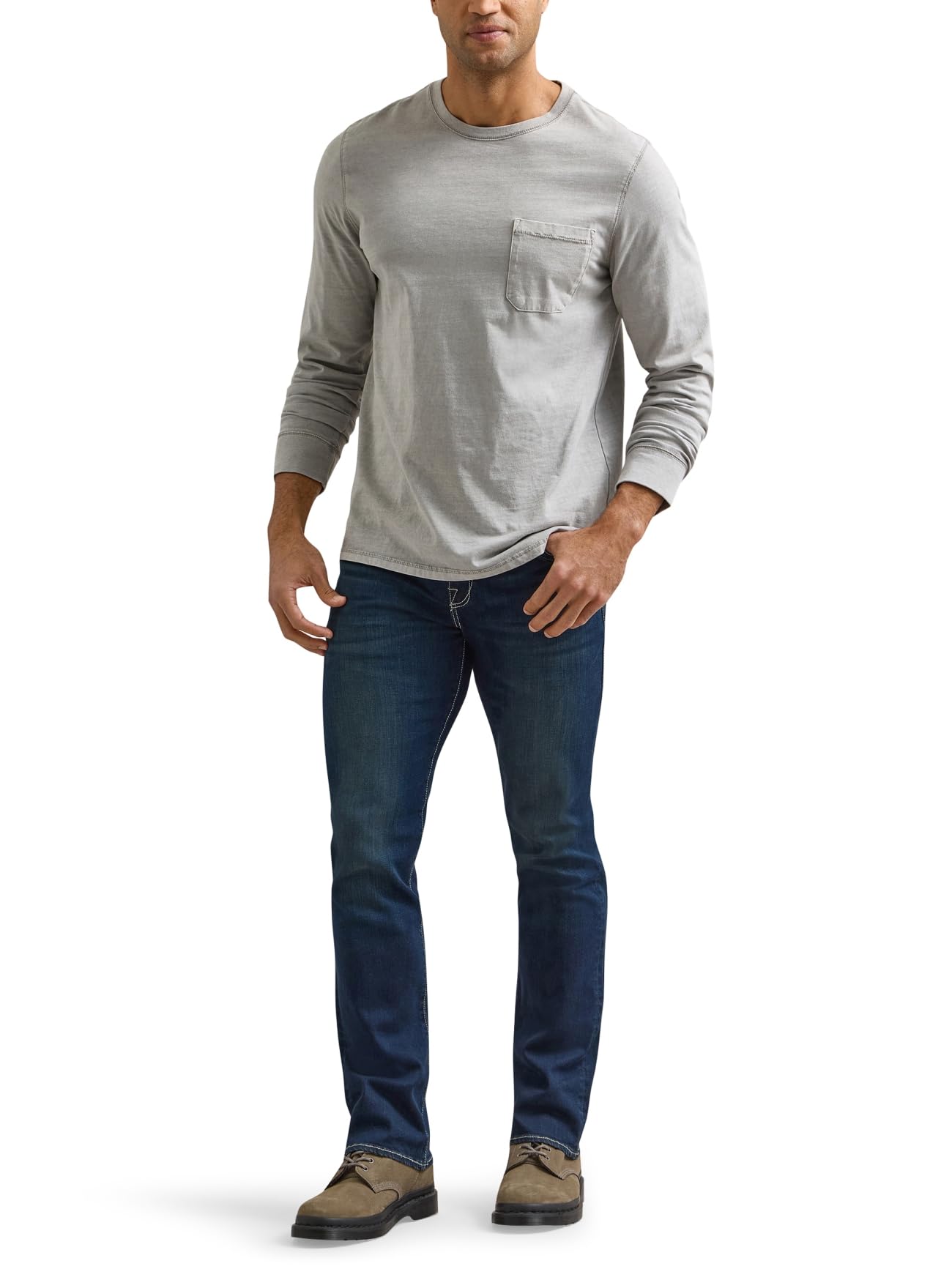 Rock & Republic Men's Mid-Rise Bootcut Jean, One Hunnid, 34W x 36L