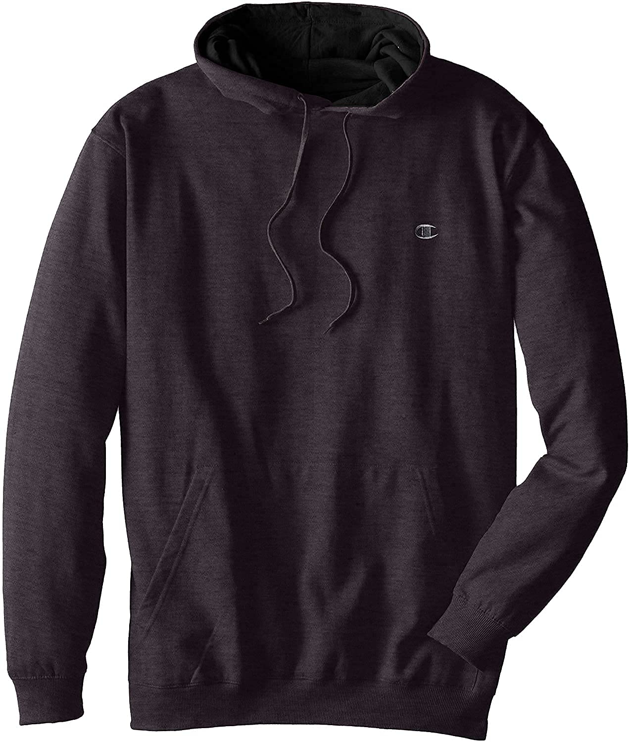 Champion Big and Tall Hoodies for Men - Fleece Pullover Sweatshirt Mens Hoodie Charcoal Heather
