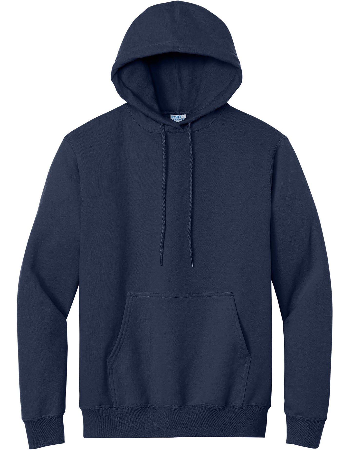 Port & Co TALL Essential Fleece Pullover Hooded Sweatshirt-PC90HT-LT-Navy