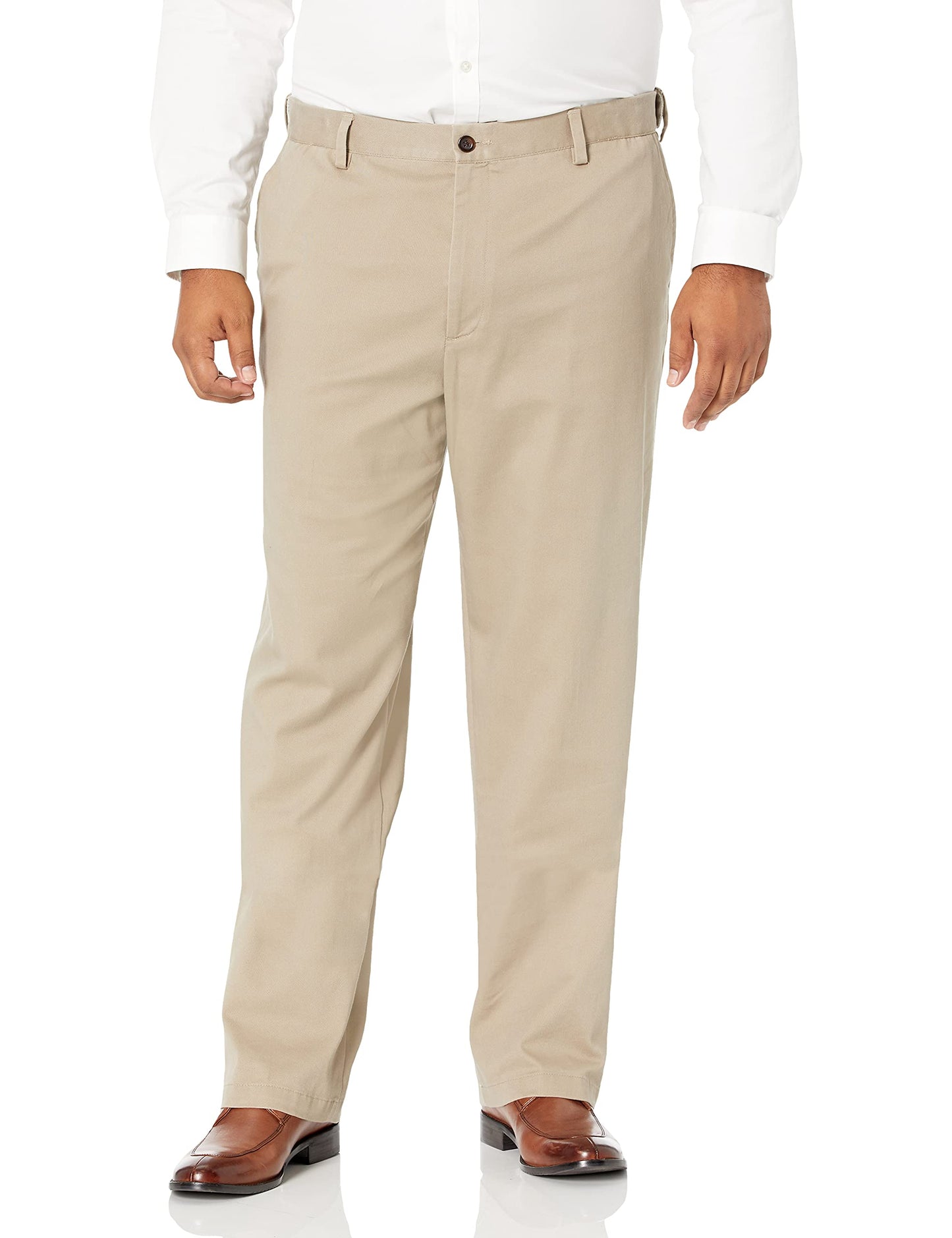 Dockers Men's Classic Fit Easy Khaki Pants (Regular and Big & Tall), Timberwolf, 42W x 36L