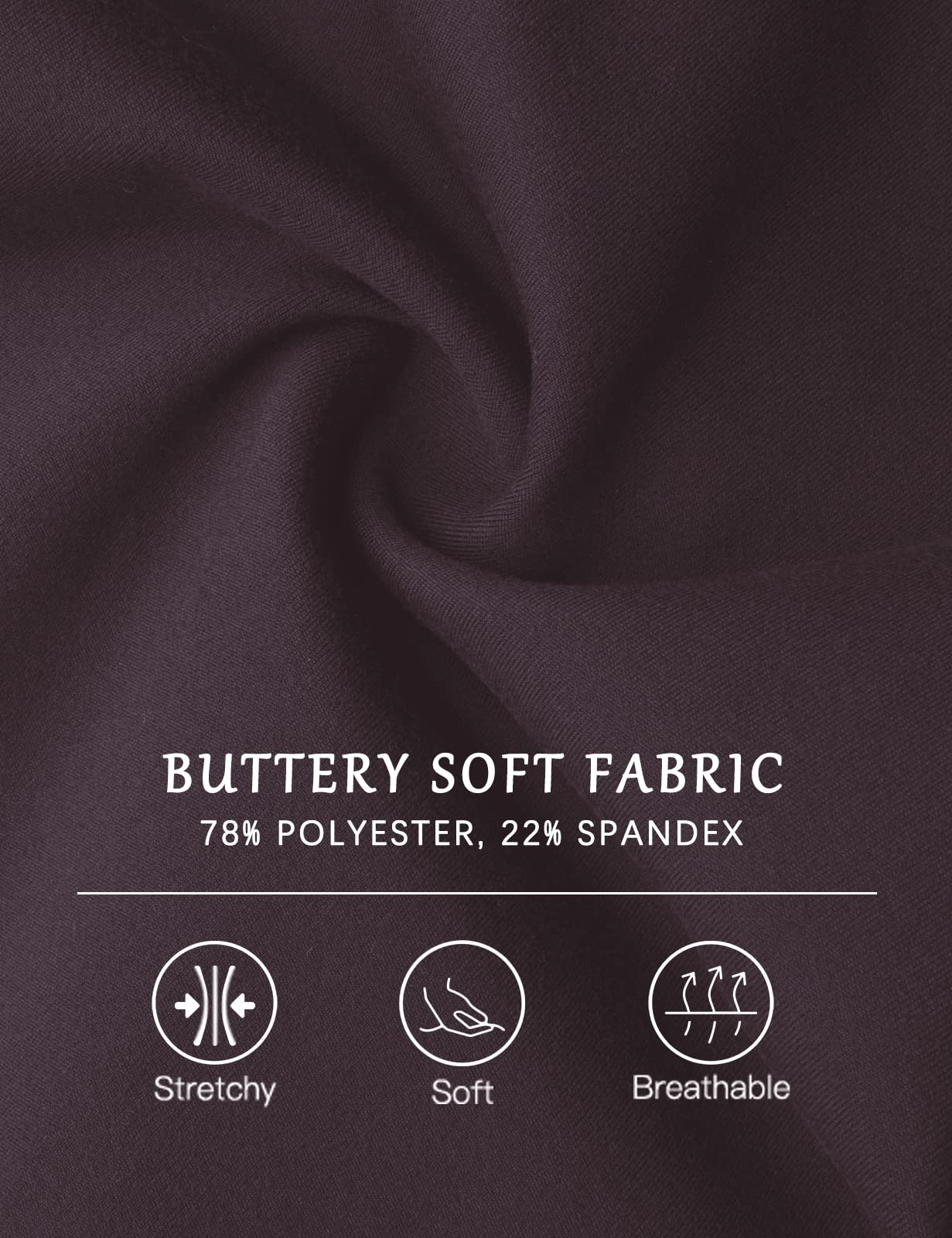 SEVEGO Women's Extra Long Yoga Leggings with Pockets Over The Heel Stacked Legging Barre Dance Athletic Pants, Burgundy, L