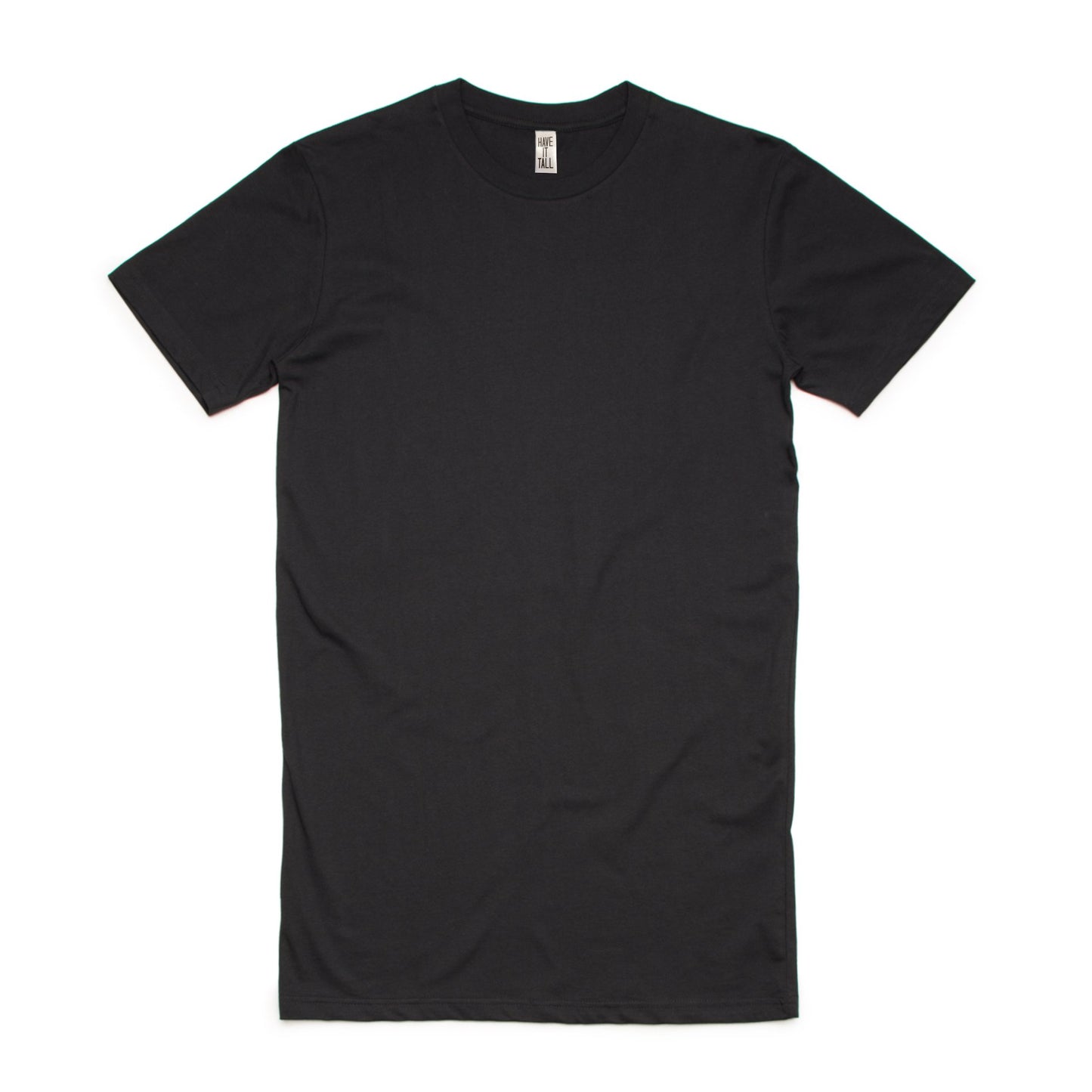 Have It Tall Men's Extra Long T Shirt Black Small XTall