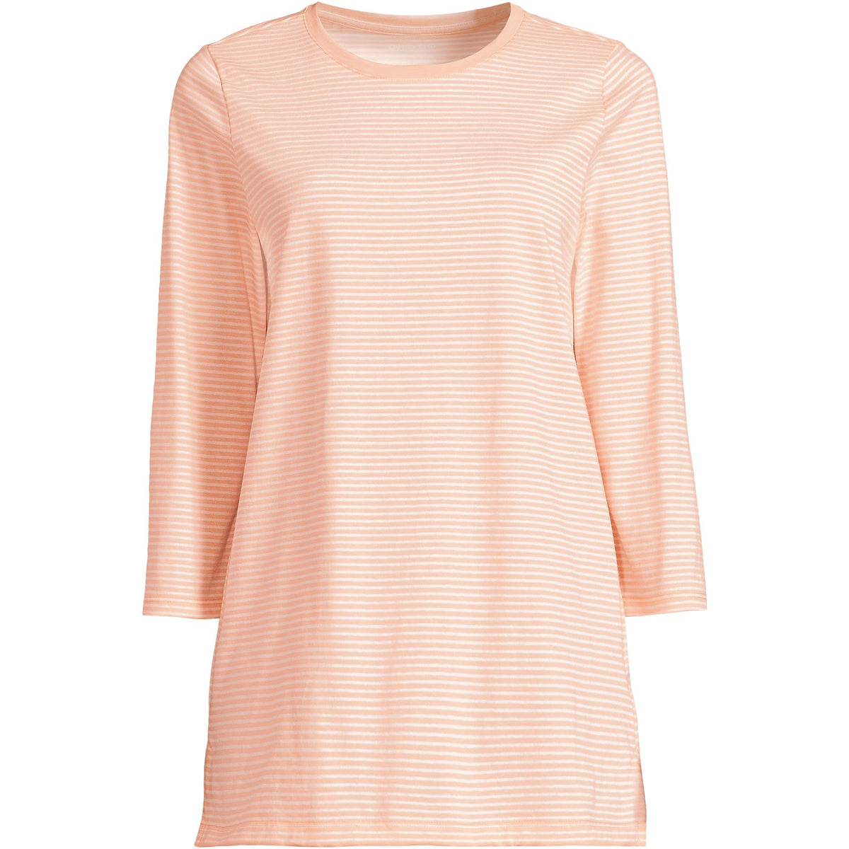 Tinted Peach Micro Stripe