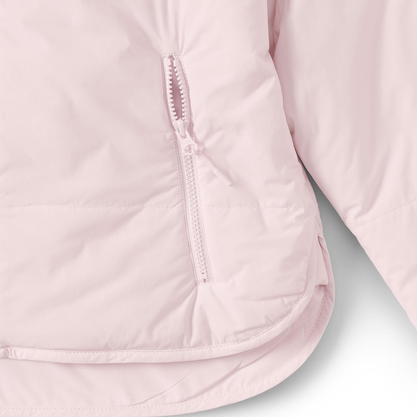 Lands' End Women's Tall WanderFree Insulated Jacket Medium Pearl