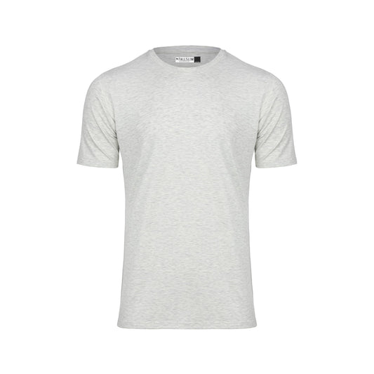 TallSlim Men's Tall Slim-Fit Short Sleeve Crewneck T-Shirt - Extra Long, Slim Fit, Preshrunk Easy Care, Sand Gray, Large