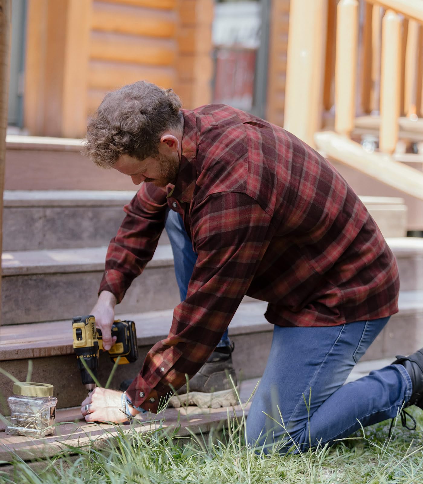 Legendary Whitetails Mens Flannel Shirt Long Sleeve Button Down Relaxed Fit, Hunter's Aim, XLT