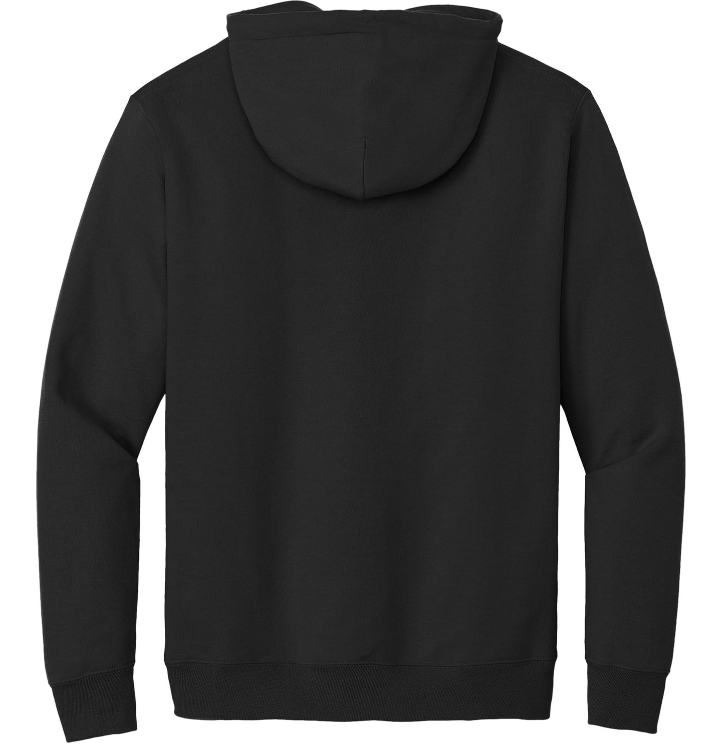 Port & Co TALL Essential Fleece Pullover Hooded Sweatshirt-PC90HT-4XLT-Jet Black