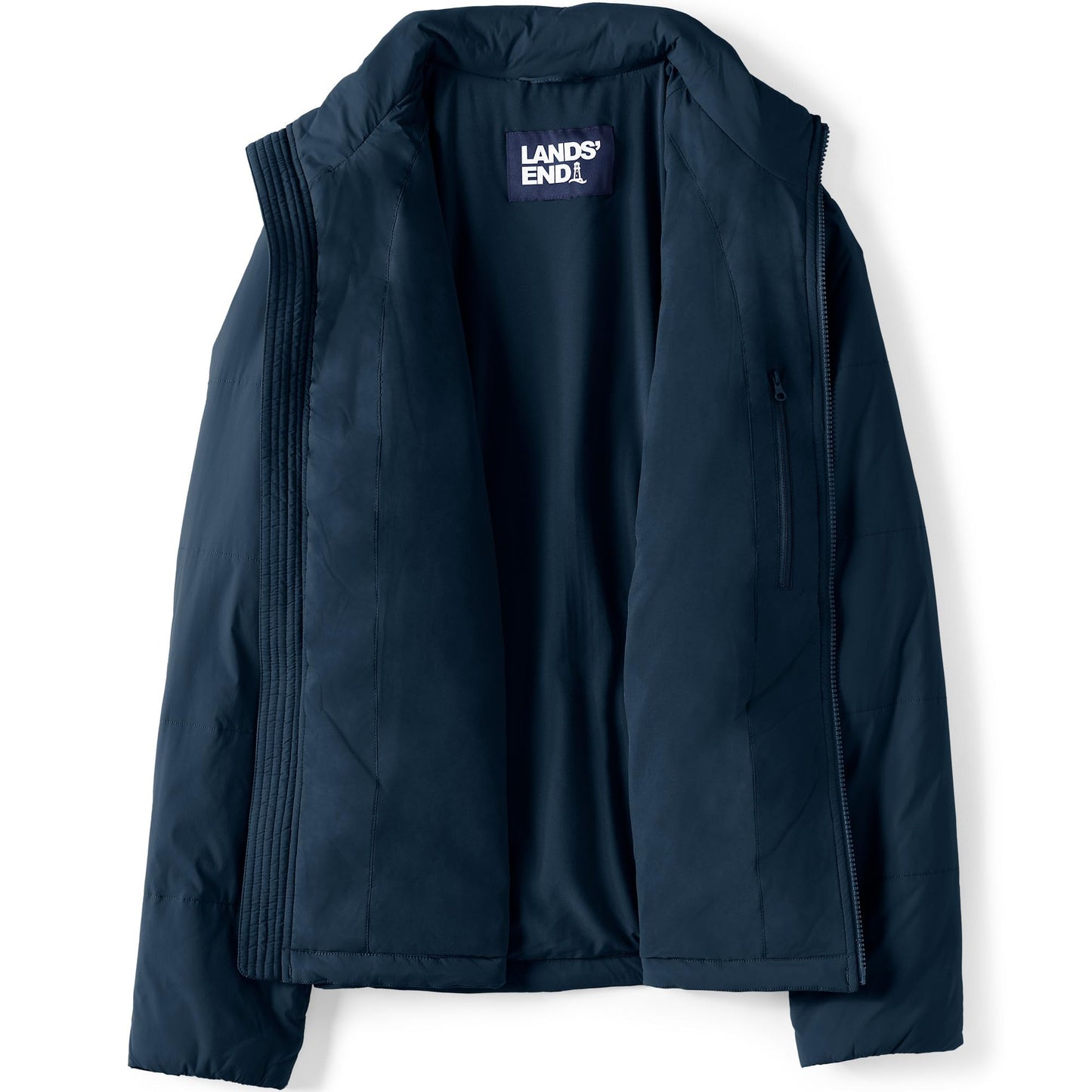 Lands' End Men's Tall WanderFree Insulated Jacket Large-Tall, Radiant Navy