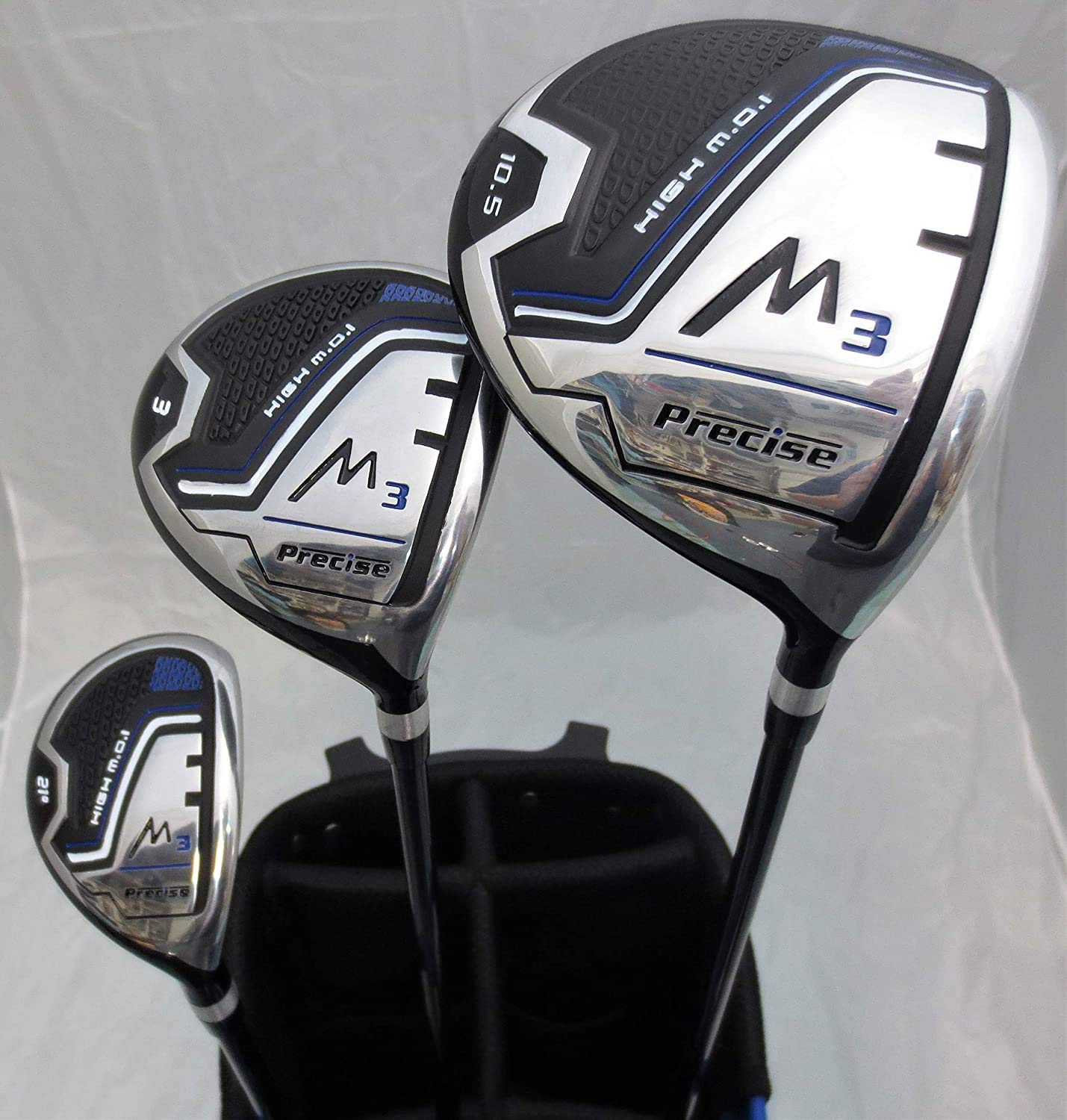 Tall Mens Complete Golf Set Clubs (Fits Men 6'0"- 6'6")