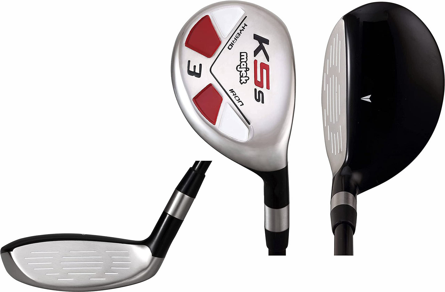 Big Tall Golf Hybrids All True Hybrid XL Majek +2" Longer Than Standard Length (Plus 2 Inches Longer) Complete Full Set Includes: XXL #3 4 5 6 7 8 9 PW Senior Flex Right Handed Extra Long Utility Club