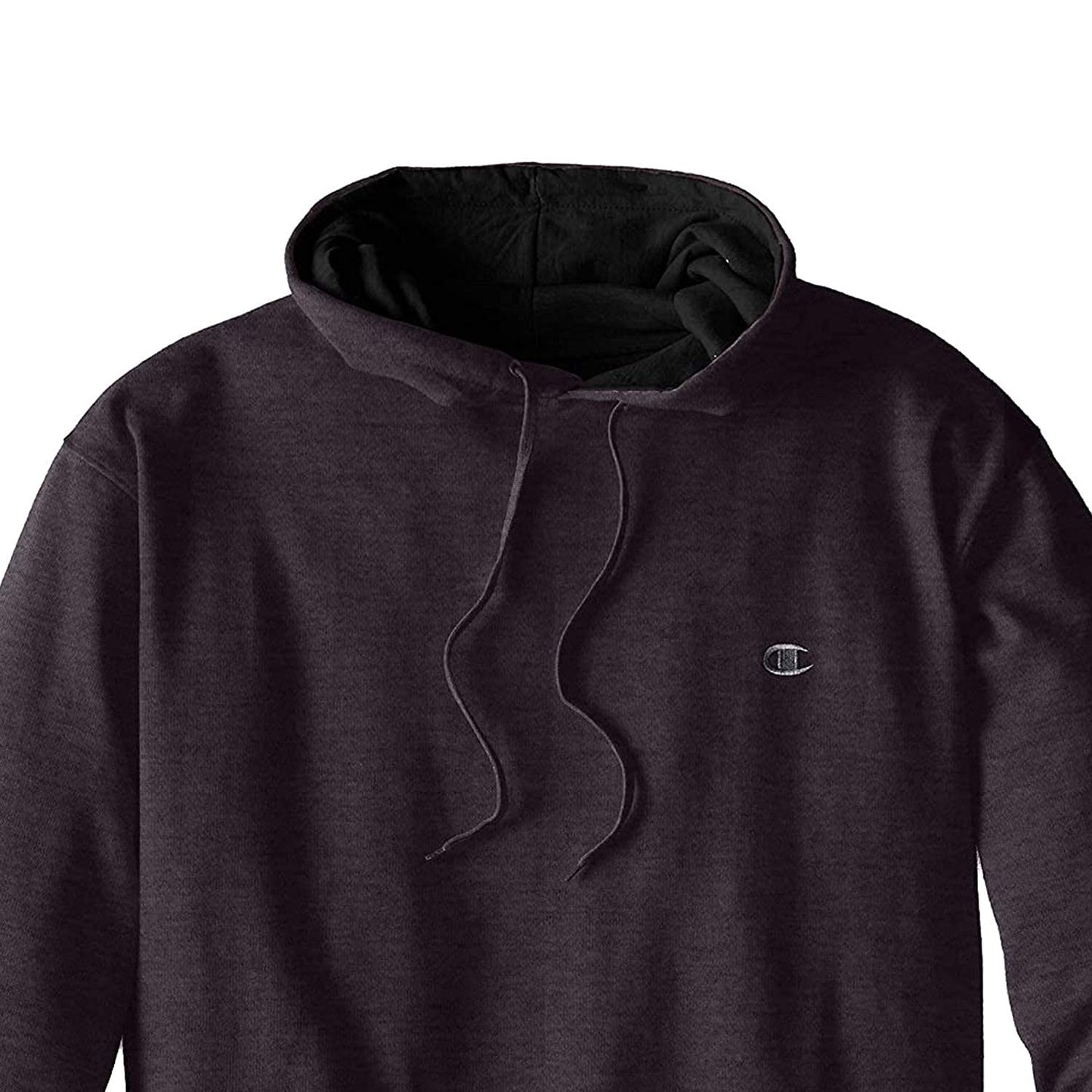 Champion Big and Tall Hoodies for Men - Fleece Pullover Sweatshirt Mens Hoodie Charcoal Heather
