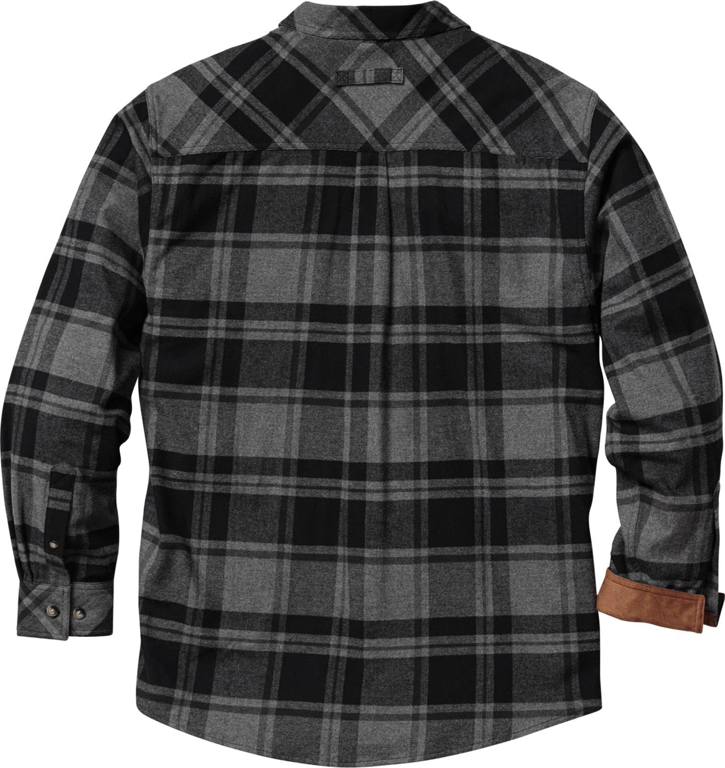 Legendary Whitetails Mens Flannel Shirt Long Sleeve Button Down Relaxed Fit, Fox Hunt Plaid, LT