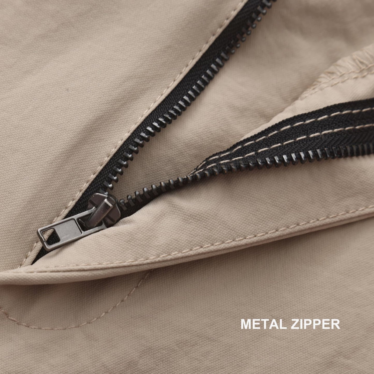 TALL MAXX Tall Men's 36"/38" Inseam Classic-Fit Casual Chino Pants Khaki